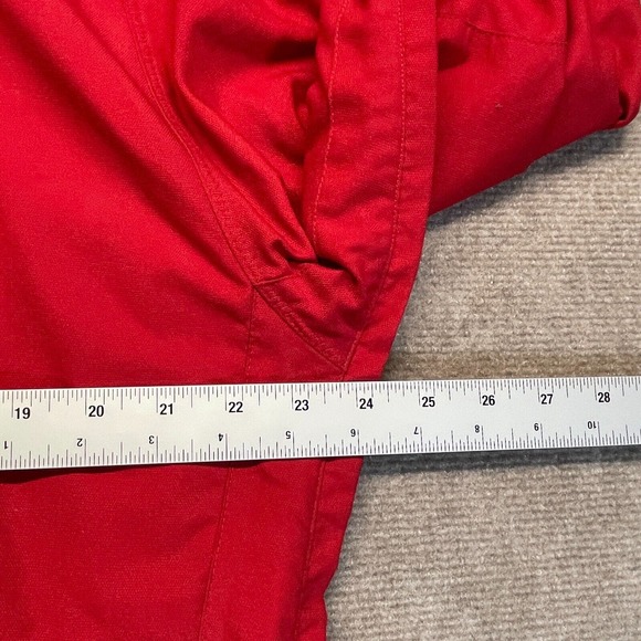 adidas Remix US 971 Jacket Men's Medium Red 1/2 Zip Lined Hooded Water Resistant - Picture 15 of 16